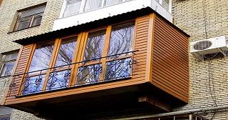 Внешняя отделка балкона Советская Гавань цена от 1052 руб. м/2.