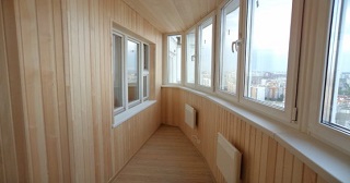 Отделка, остекление, утепление балконов в Советской Гавани от 211 руб. м/2.